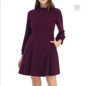 Gal Meets Glam Valentina long sleeve dress